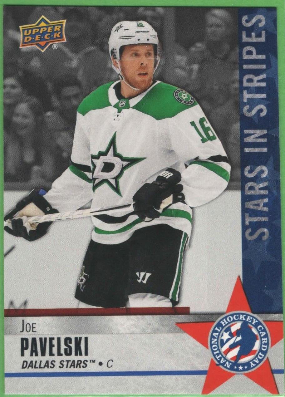 Joe Pavelski #NHCD-6 Hockey Cards 2020 Upper Deck National Hockey Card Day USA