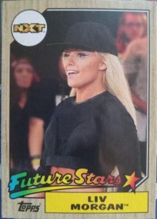 Liv Morgan #7 Wrestling Cards 2017 Topps WWE Heritage