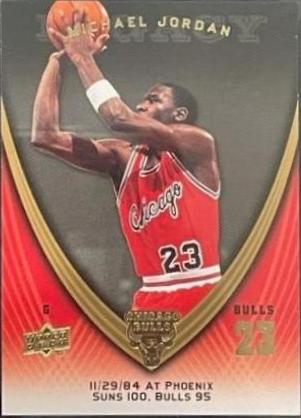 Michael Jordan #17 Basketball Cards 2008 Upper Deck Jordan Legacy