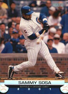 Sammy Sosa #20 Baseball Cards 2001 Stadium Club