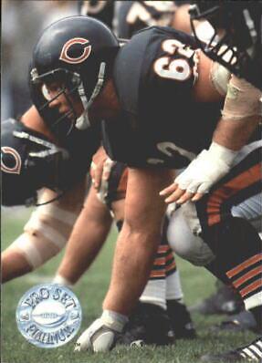 Mark Bortz #12 Football Cards 1991 Pro Set Platinum