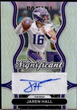 Jaren Hall #SS-JHL Football Cards 2024 Panini Prizm Significant Signature