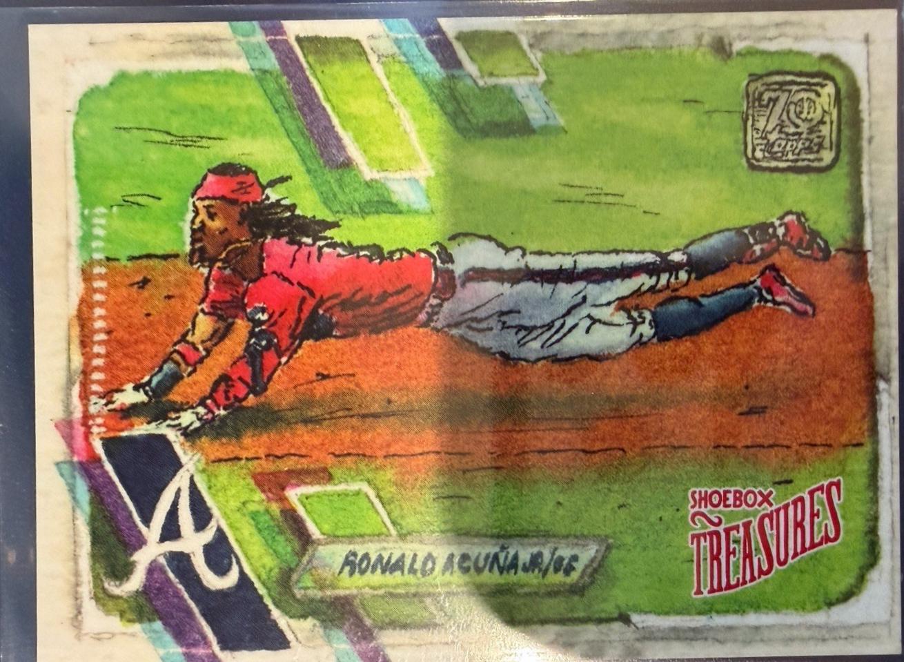 Ronald Acuna Jr. [Shoebox Treasures Stamp] #25