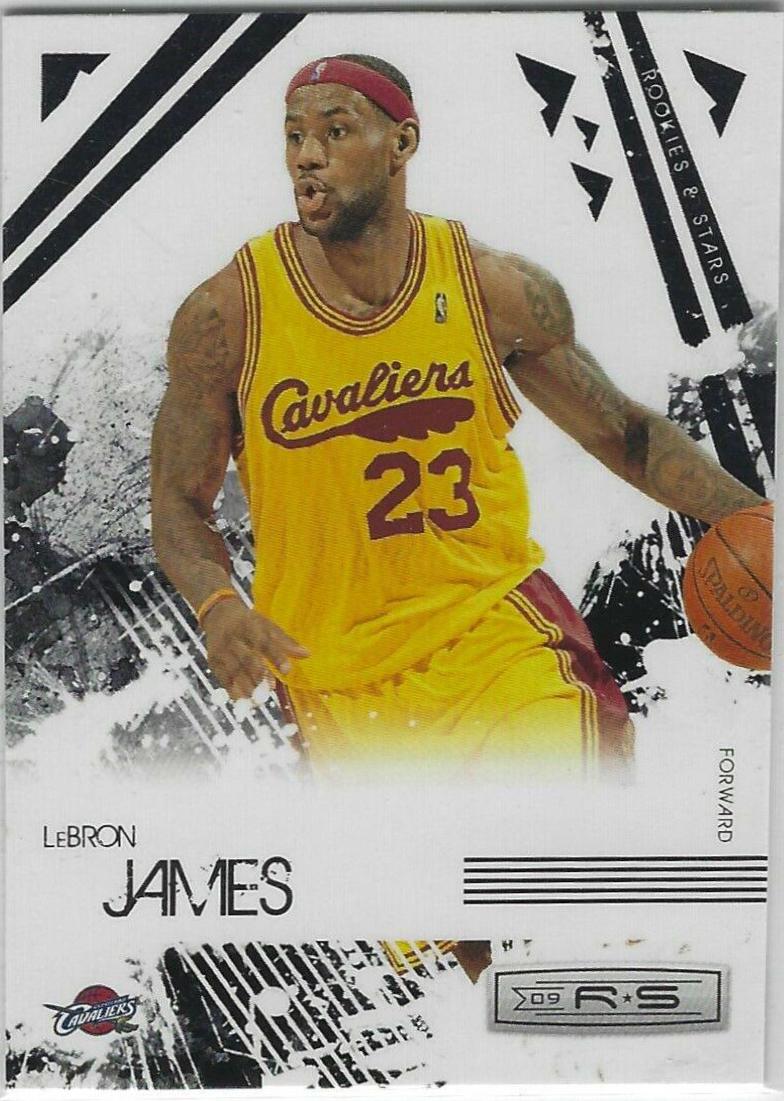 LeBron James #14 Basketball Cards 2009 Panini Rookies & Stars