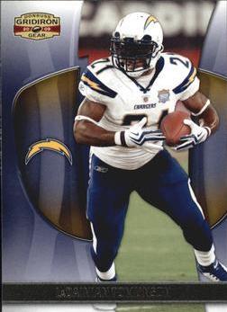 LaDainian Tomlinson #54 Football Cards 2009 Panini Donruss Gridiron Gear