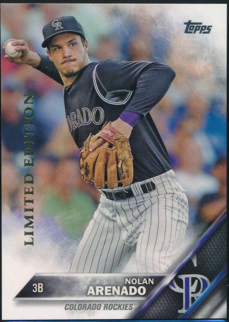 Nolan Arenado #12 Baseball Cards 2016 Topps Limited Edition