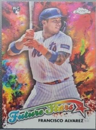 Francisco Alvarez #FSU-20 Baseball Cards 2023 Topps Chrome Update Future Stars
