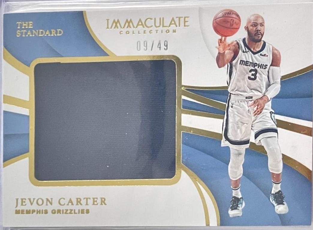 Jevon Carter #ST-JCT Basketball Cards 2018 Panini Immaculate Collection the Standard