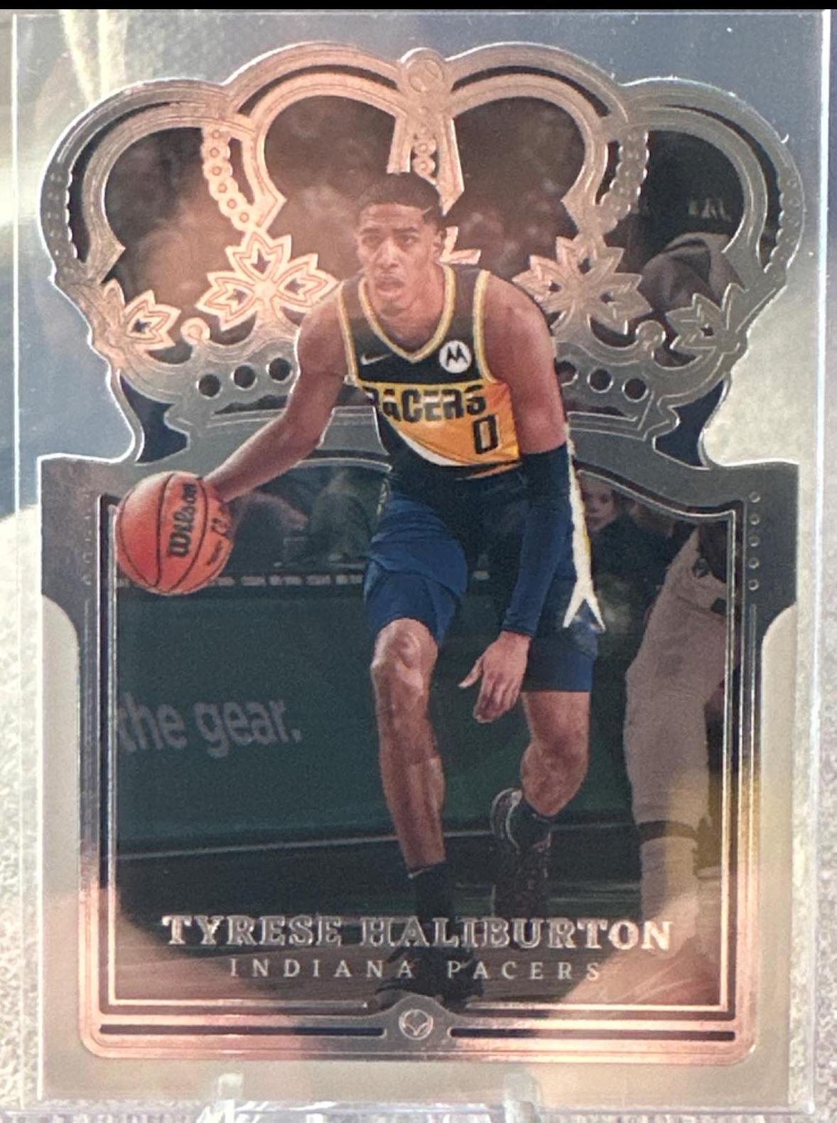 Tyrese Haliburton #76 2021-22 Panini Crown Royale Basketball