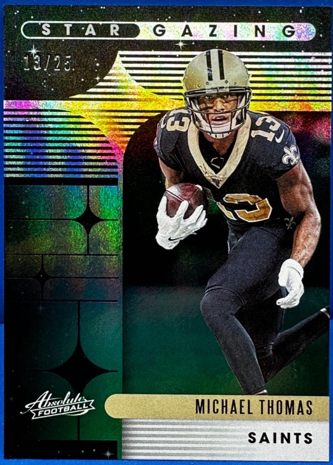 Michael Thomas #SG-MT Football Cards 2020 Panini Absolute Star Gazing