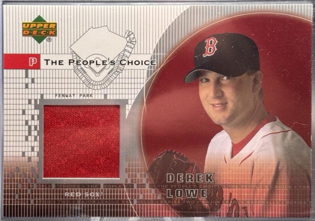 Derek Lowe #PJ-DL Baseball Cards 2002 Upper Deck The People's Choice