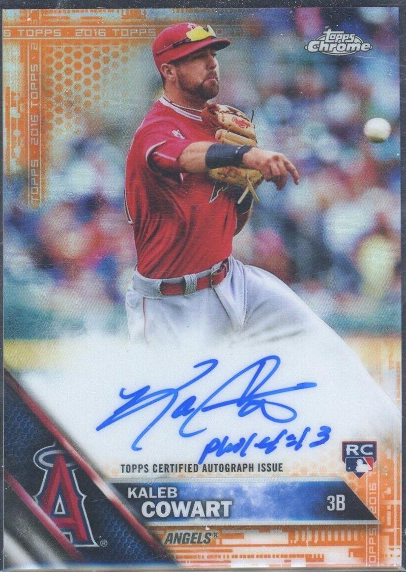 Kaleb Cowart [Orange Refractor] #RA-KC