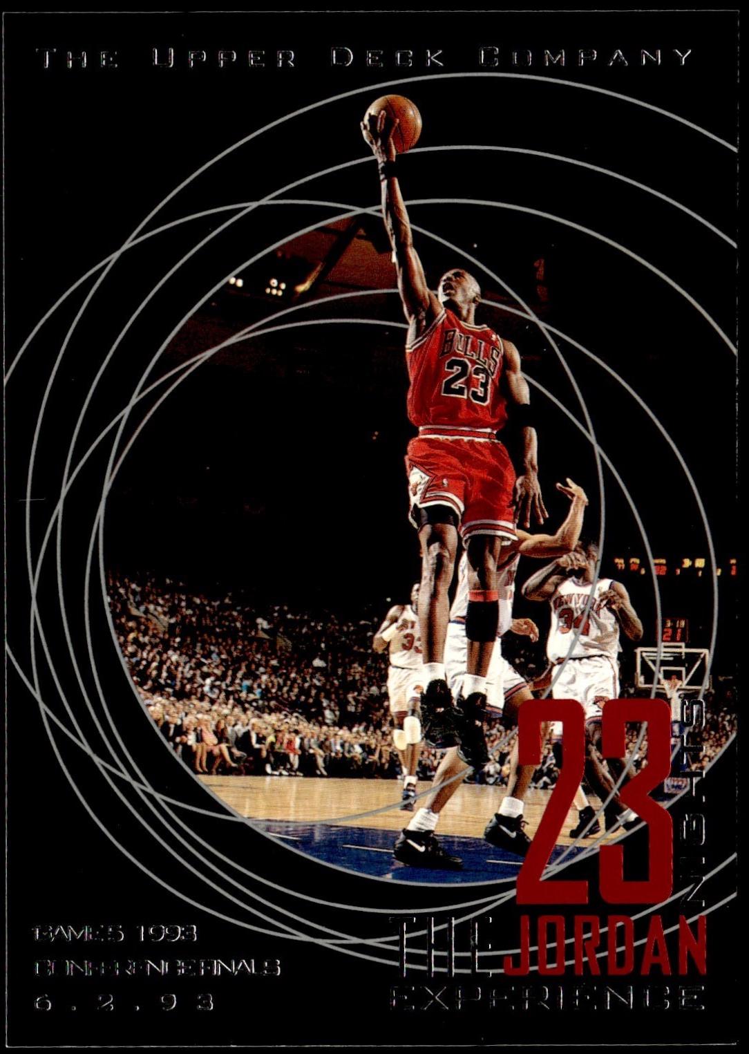 Michael Jordan #6 1996 Upper Deck 23 Nights Jordan Experience Basketball