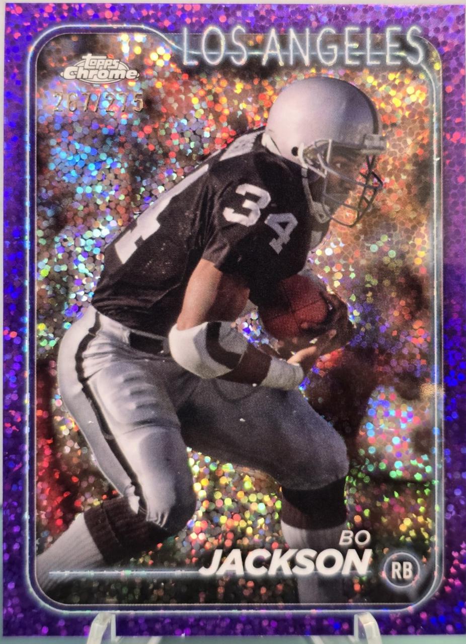 Bo Jackson [Purple Speckle Refractor] #150