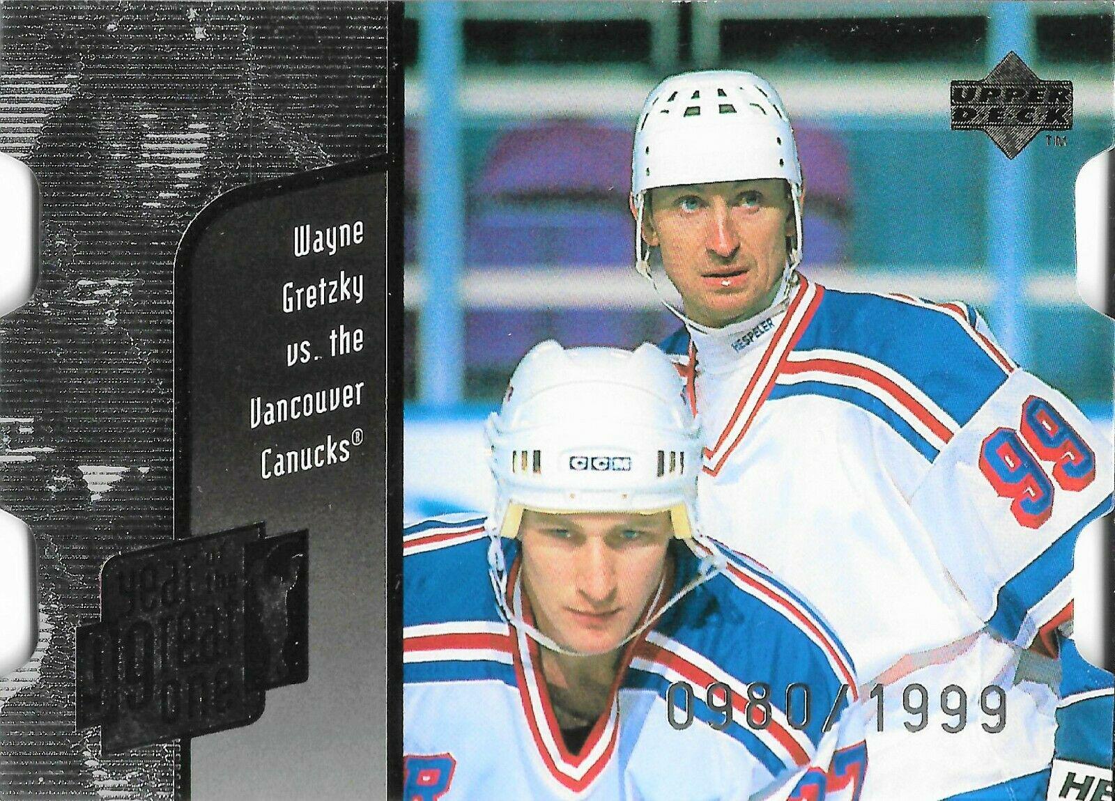 Wayne Gretzky #GO26 1998-99 Upper Deck Hockey Year of the Great One