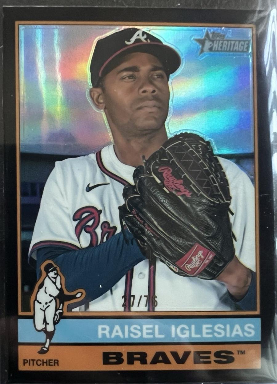 Raisel Iglesias [Black Chrome Variation] #284