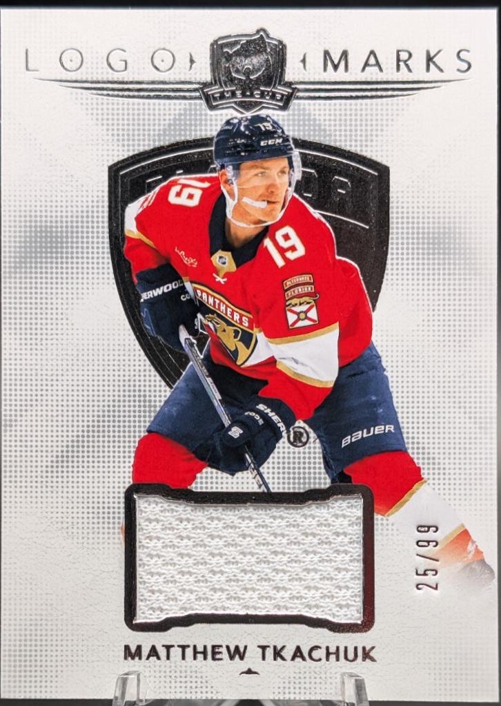 Matthew Tkachuk #LM-MT 2024 Upper Deck The Cup Logomarks Jersey Hockey