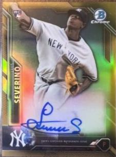 Luis Severino [Gold Refractor] #BCAR-LS