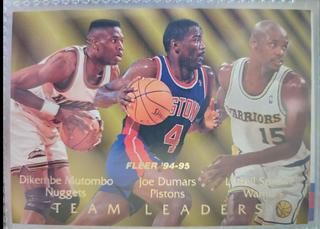 Dikembe Mutombo / Joe Dumars / Latrell Sprewell