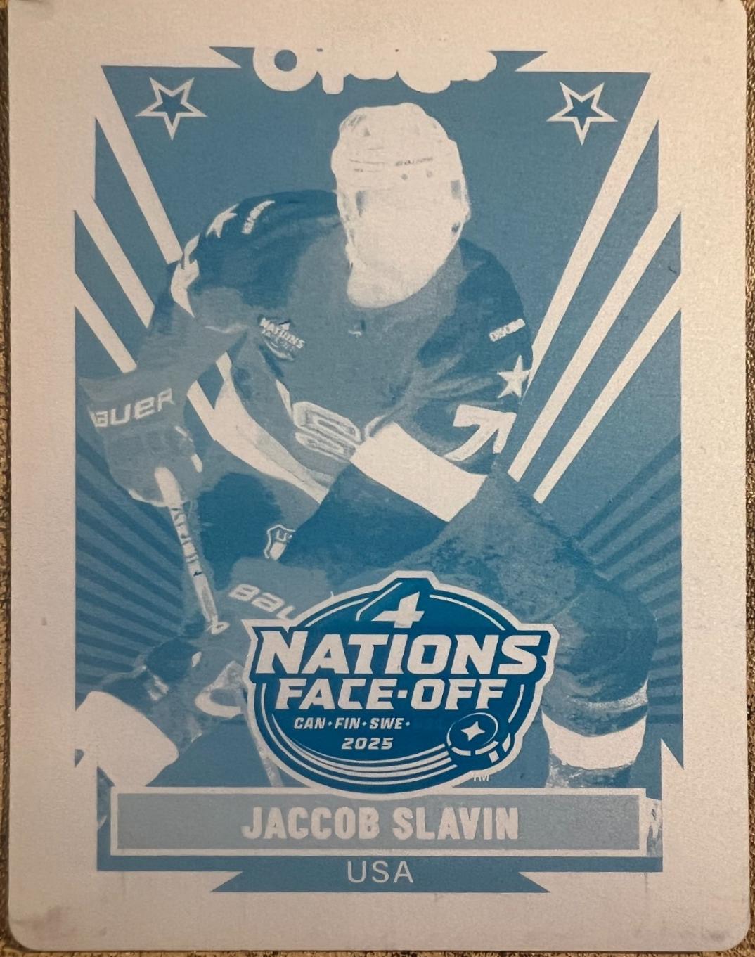 Jaccob Slavin [Printing Plate] #526