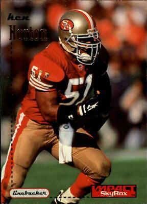 Ken Norton #130 Football Cards 1996 Skybox Impact