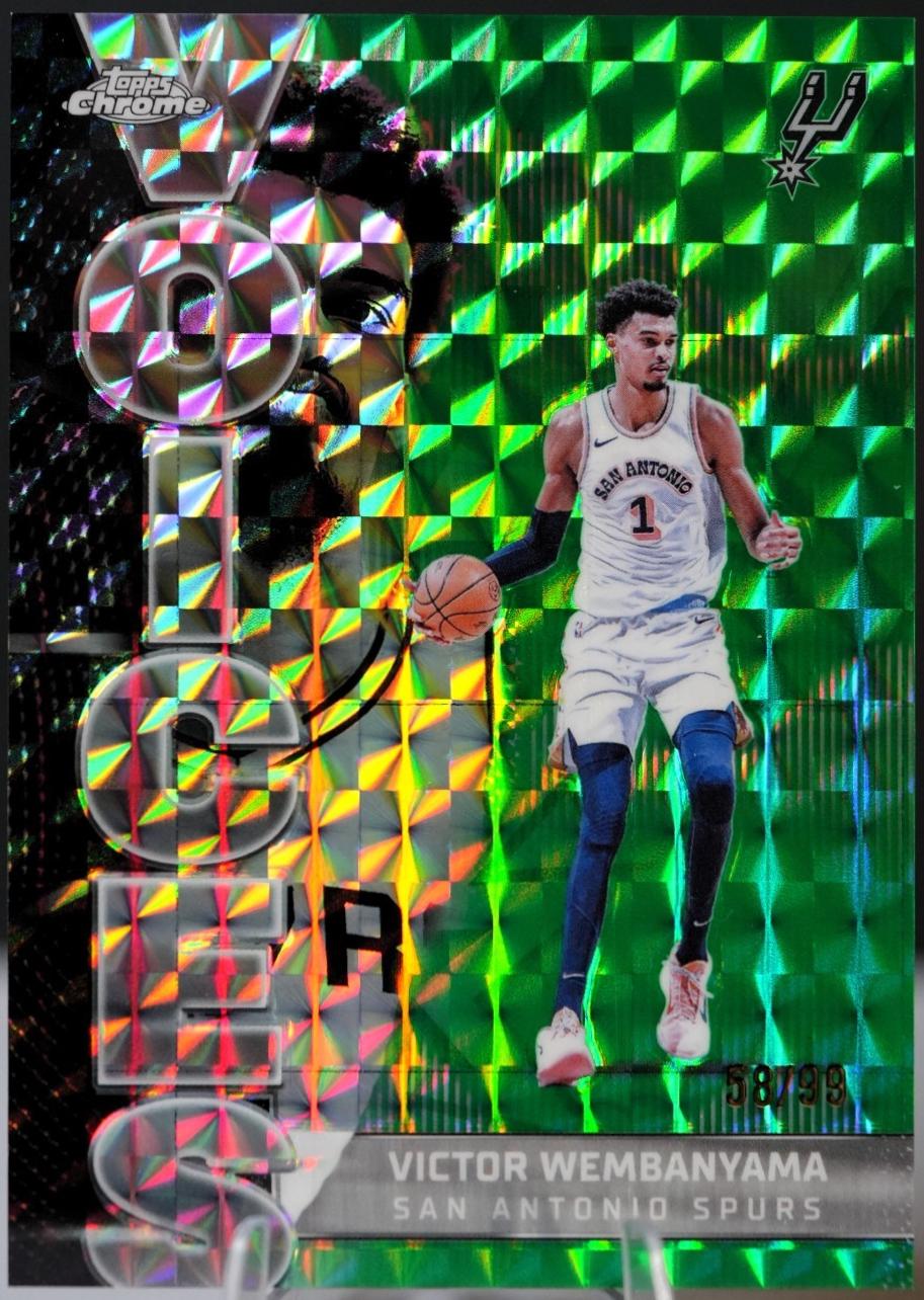 彩色の宝球/Chromatic Sphere INV英語foil4枚セット Victor Wembanyama [Refractor Purple Geometric] #TT-4 Prices | 2025
