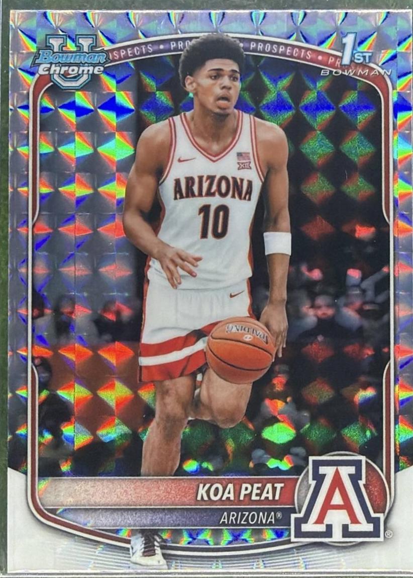 Koa Peat #BCP-3 2025-26 Bowman Basketball Chrome Prospects