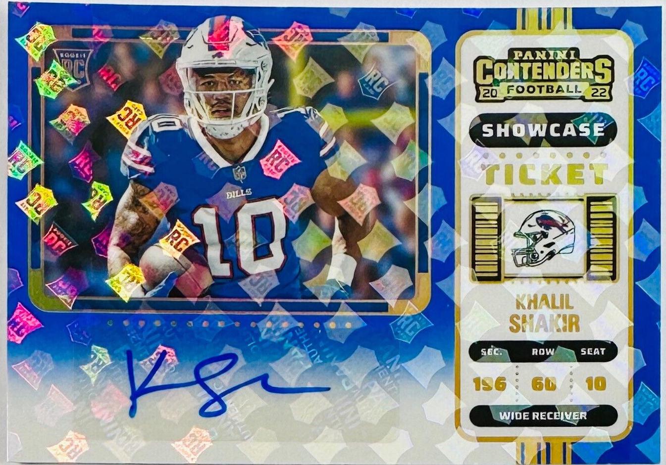 Khalil Shakir #219V 2022 Panini Contenders Football
