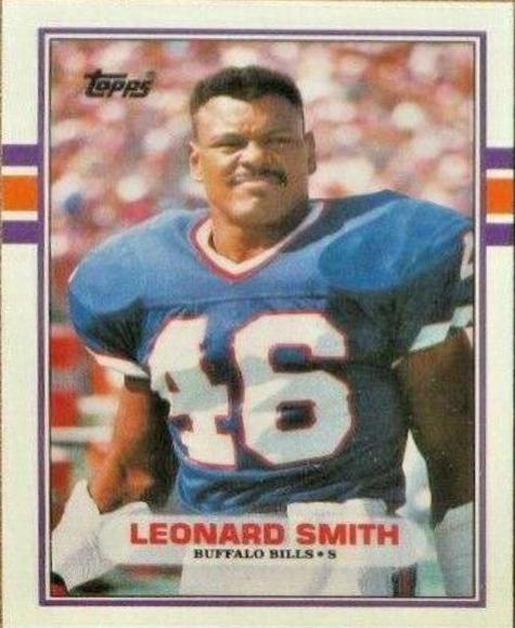 Leonard Smith #94T 1989 Topps Traded Football