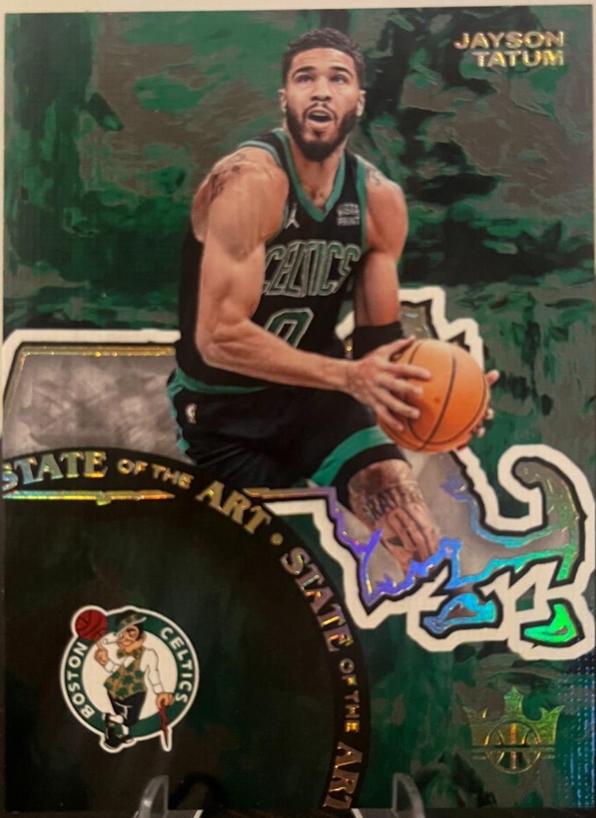 Jayson Tatum #6 Basketball Cards 2024 Panini Court Kings State of the Art