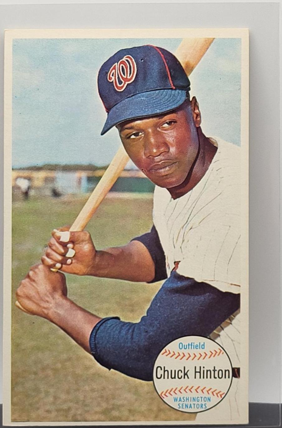 Chuck Hinton #20 Baseball Cards 1964 Topps Giants