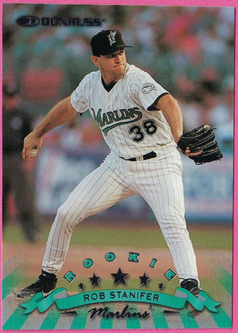 ROB STANIFER #285 Baseball Cards 1998 Donruss