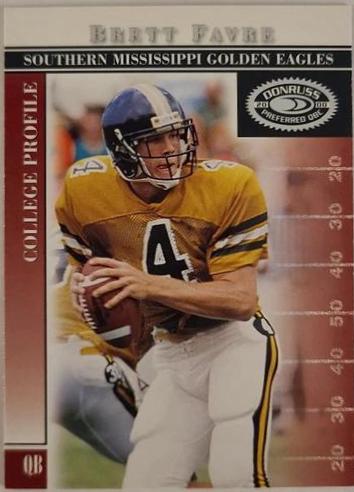 Brett Favre #41 Football Cards 2000 Panini Donruss Preferred