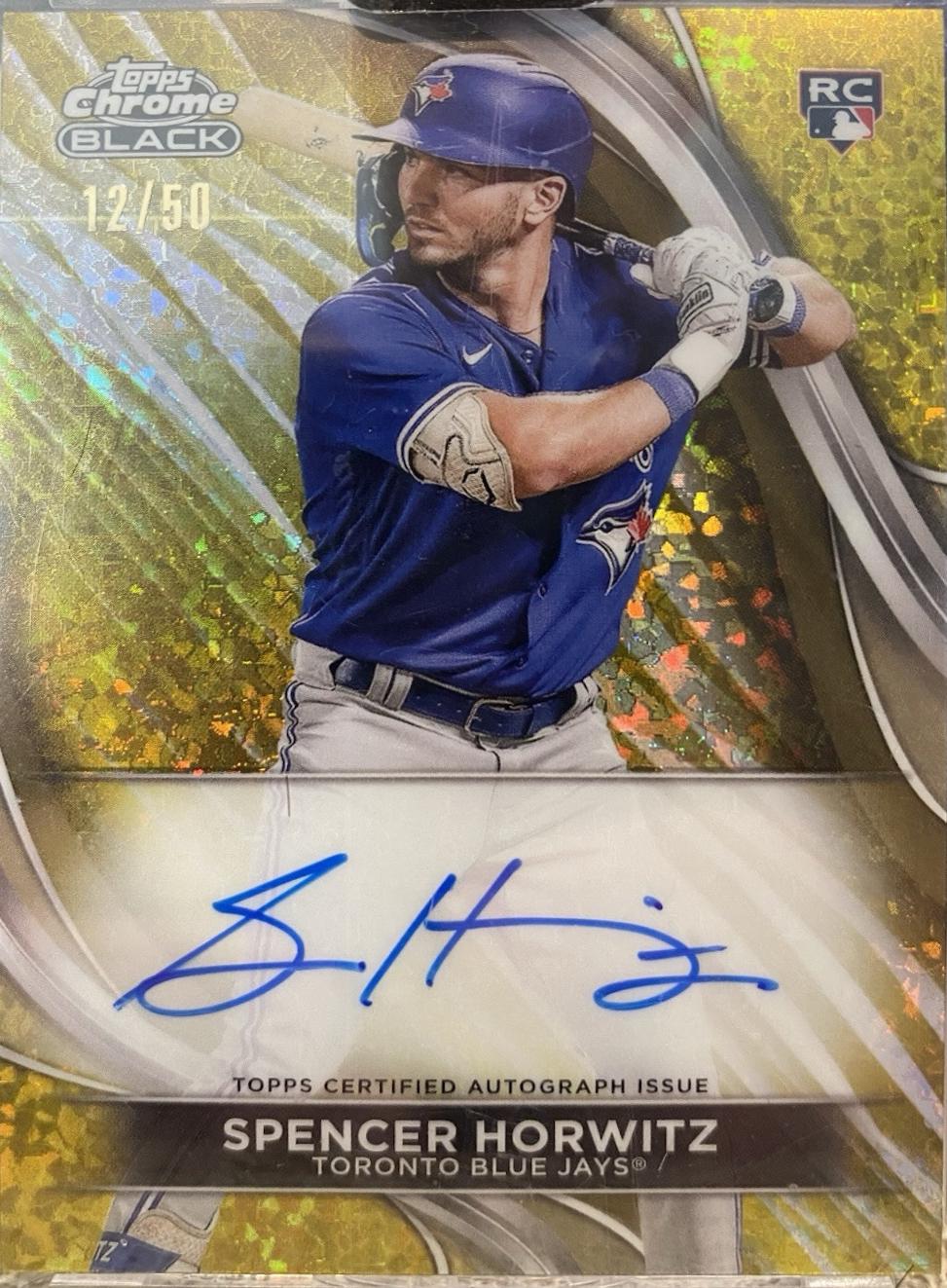 Spencer Horwitz [Gold Mini-Diamond Refractor] #CBA-SH