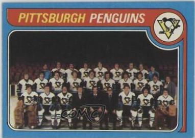 Penguins Team #256 Hockey Cards 1979 Topps