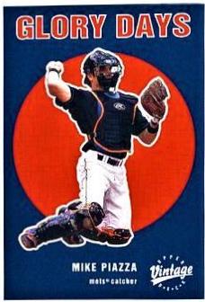 Mike Piazza #G10 Baseball Cards 2001 Upper Deck Vintage Glory Days