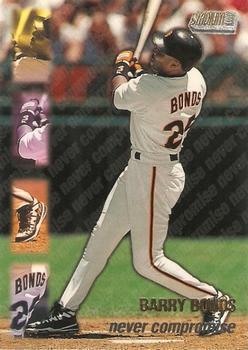 Barry Bonds #NC5 Baseball Cards 1999 Topps Never Compromise