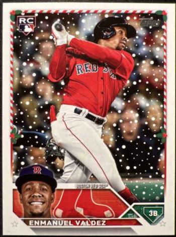 Enmanuel Valdez #H171 Baseball Cards 2023 Topps Holiday