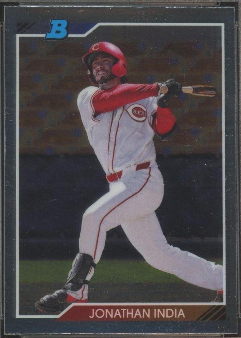 Jonathan India #JI 2020 Bowman Heritage Chrome Prospects Baseball