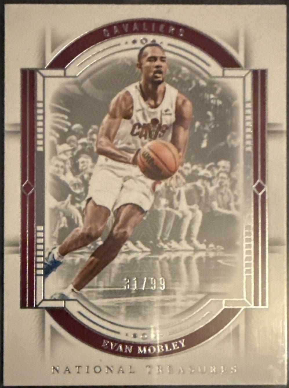 Evan Mobley #1 Basketball Cards 2023 Panini National Treasures