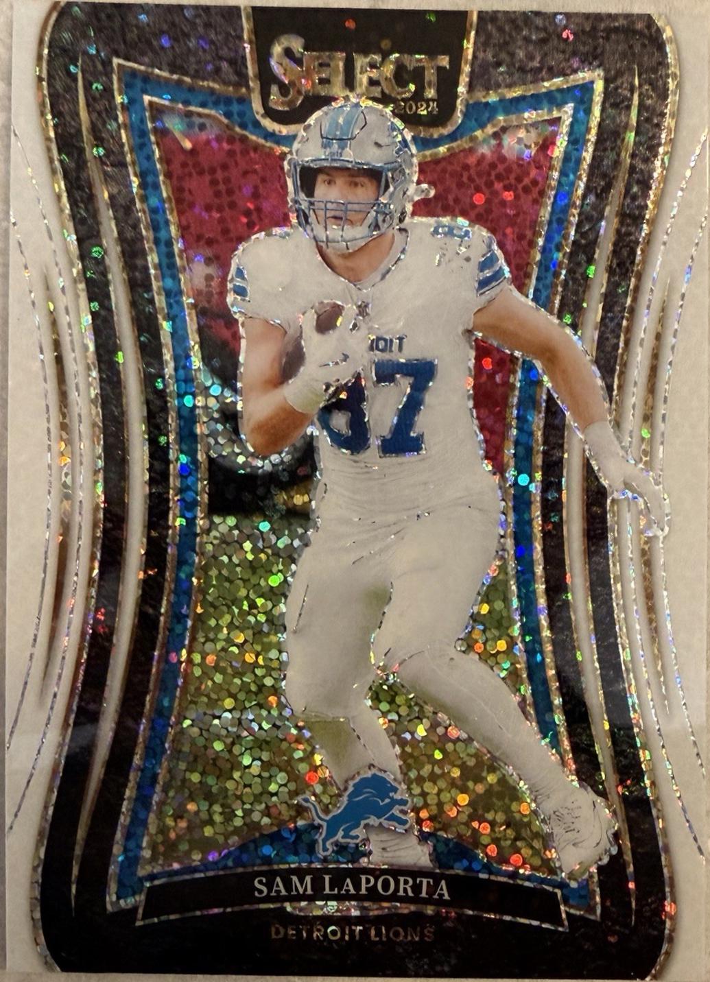 Sam LaPorta [White Sparkle Prizm] #374