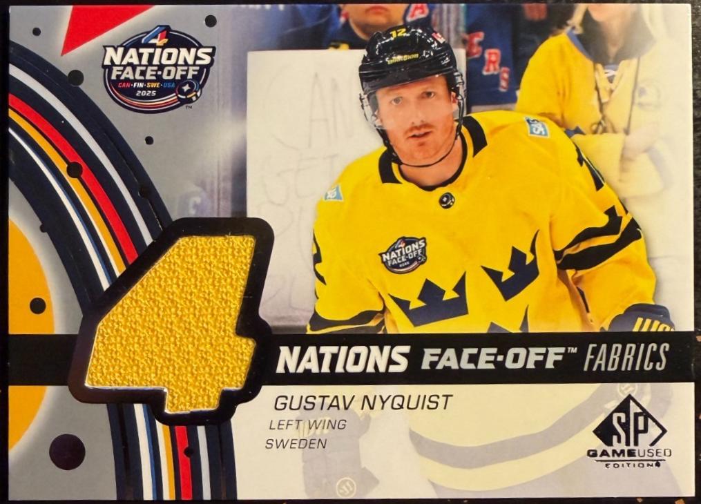 Gustav Nyquist [Team Sweden] #4N-GN