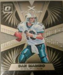 Dan Marino #7 Football Cards 2016 Panini Donruss Optic X-Factor