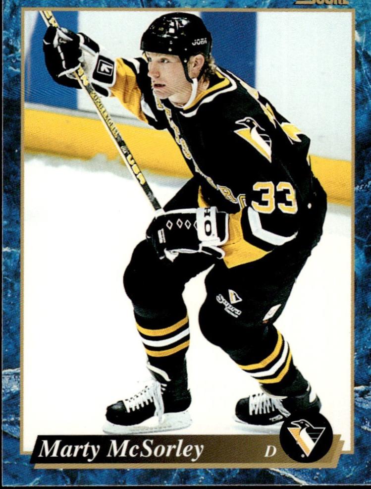 Marty McSorley #542 1993 Score Canadian Hockey