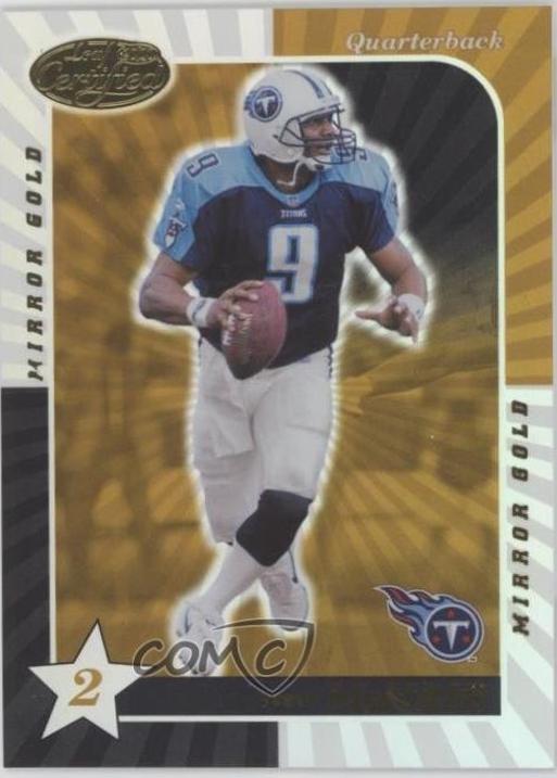 Steve McNair #148 2000 Leaf Certified Football