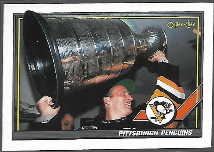 Pittsburgh Penguins #372 Hockey Cards 1991 O-Pee-Chee