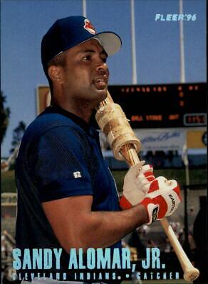 Sandy Alomar Jr. #80 Baseball Cards 1996 Fleer Tiffany