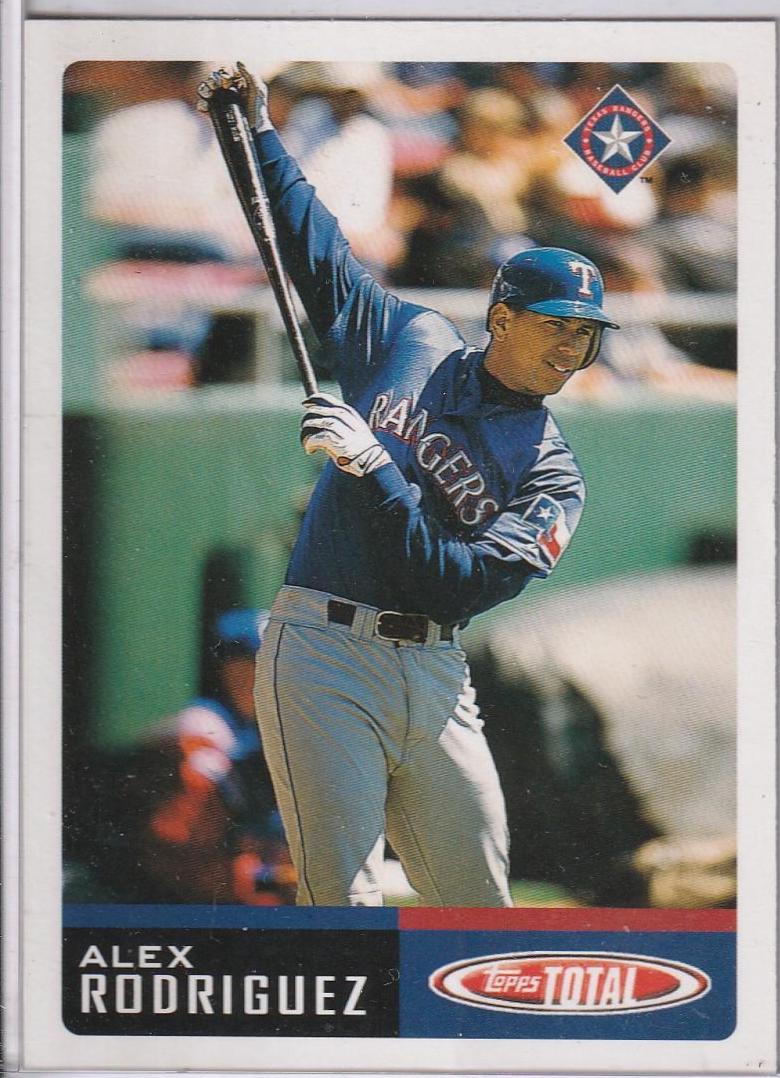 Alex Rodriguez #TTC30 Baseball Cards 2002 Topps Total