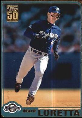 Mark Loretta #51 Baseball Cards 2001 Topps Gold