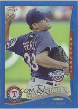 Martin Perez #15 Baseball Cards 2014 Topps Opening Day